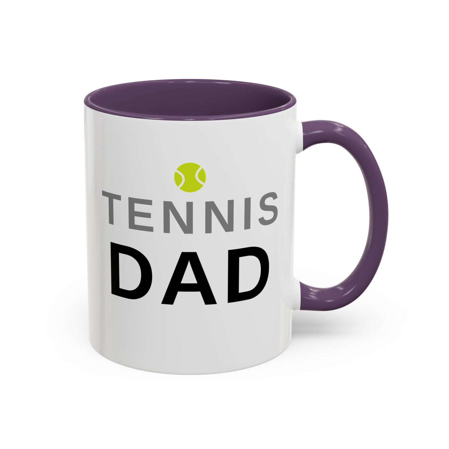 Tennis Dad Coffee Mug | Funny Tennis Accent Mug, Gift for Tennis Lover Dads, Father's Day Gift