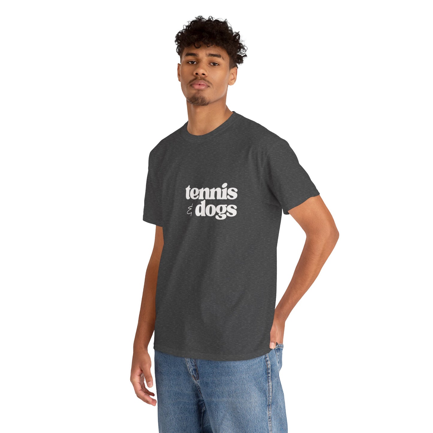 Tennis & Dogs | Unisex Cotton Shirt