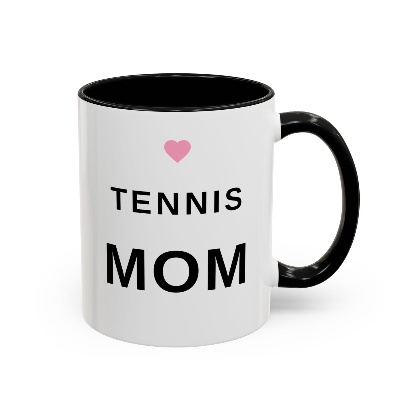 Tennis Mom Coffee Mug | Cute Tennis Accent Mug, Gift for Tennis Moms, Mother's Day Gift