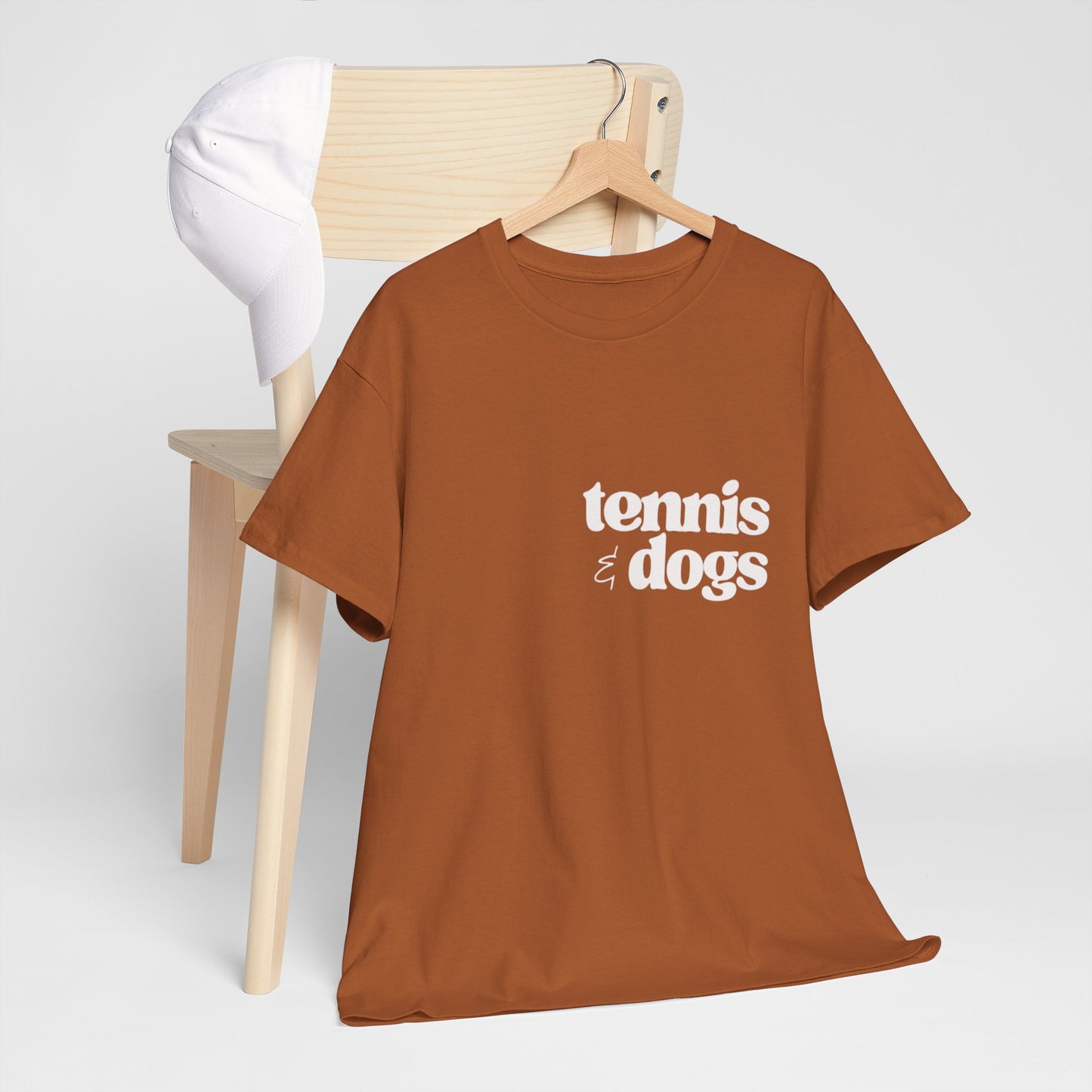 Tennis & Dogs | Unisex Cotton Shirt