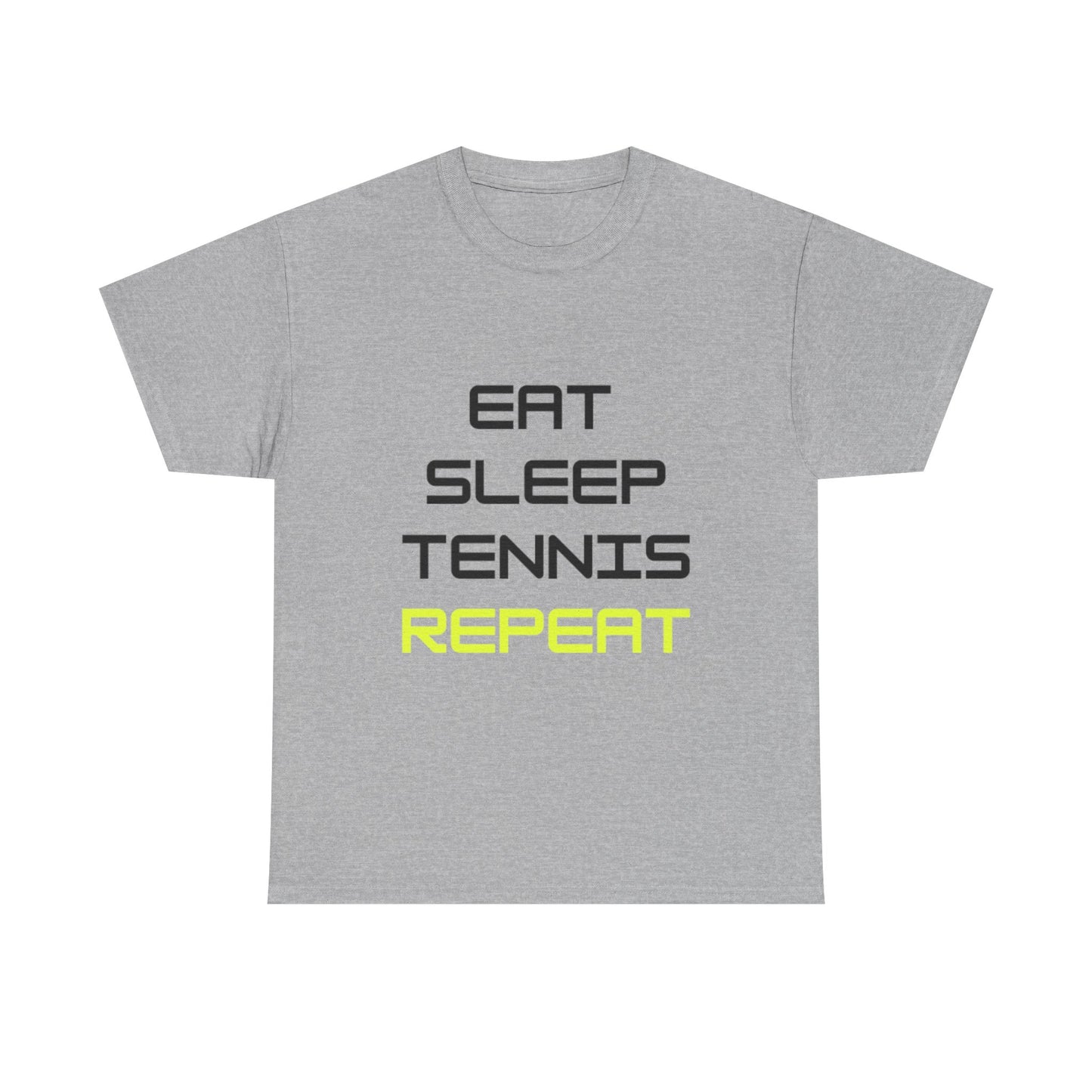 Eat-Sleep-Tennis-Repeat | Cotton Short Sleeve T-Shirt