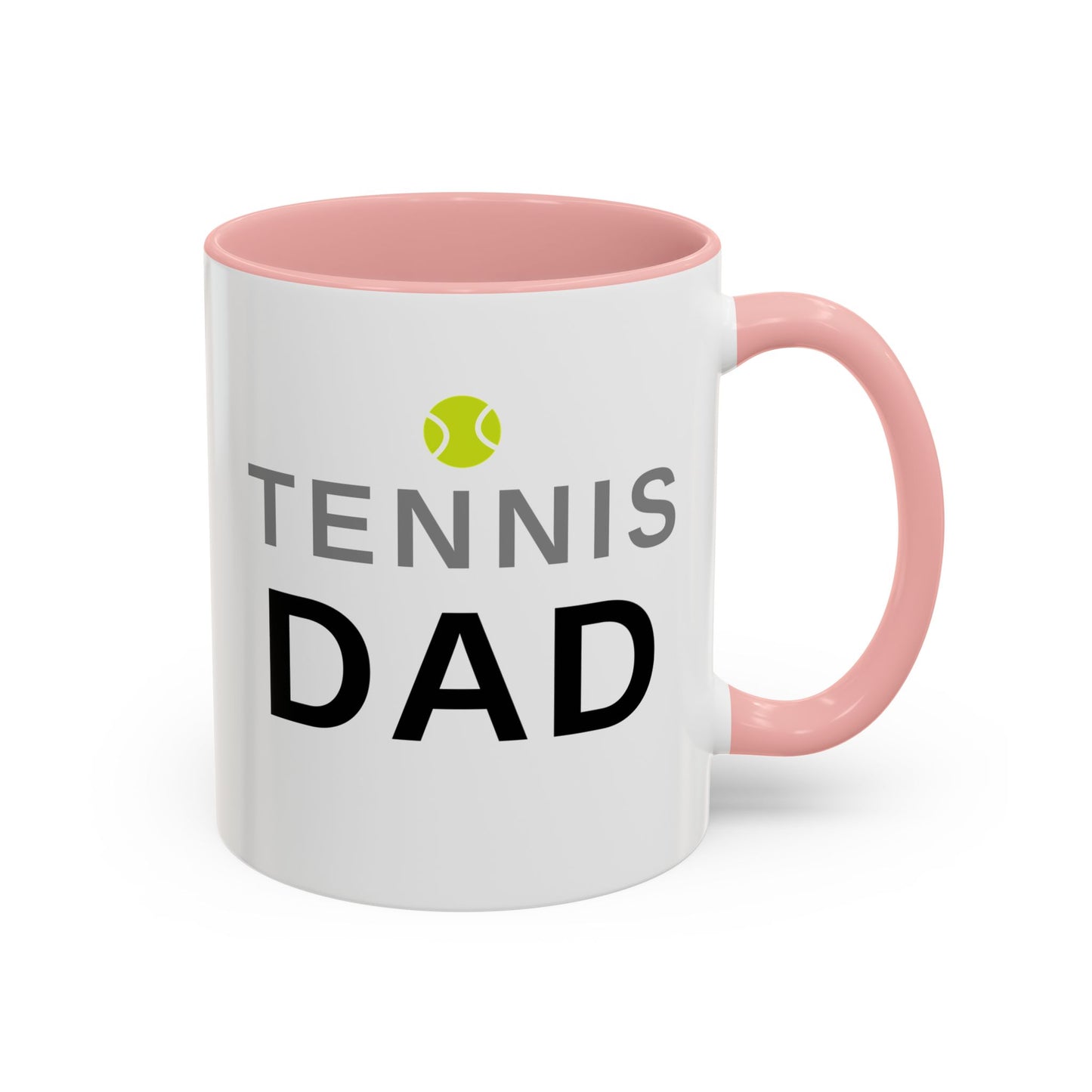 Tennis Dad Coffee Mug | Funny Tennis Accent Mug, Gift for Tennis Lover Dads, Father's Day Gift
