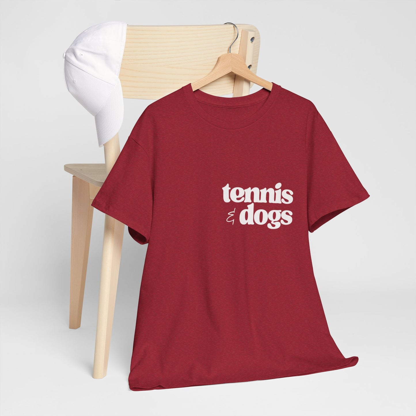 Tennis & Dogs | Unisex Cotton Shirt