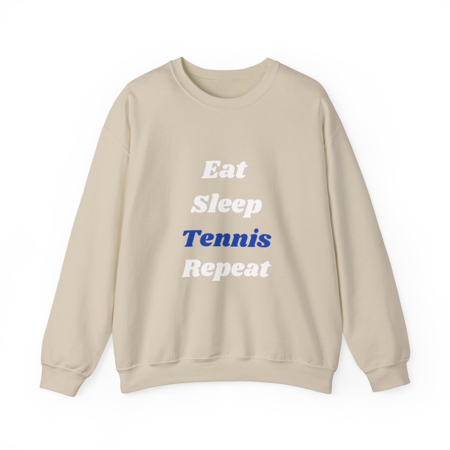 Eat-Sleep-Tennis-Repeat | Unisex Crewneck Sweatshirt