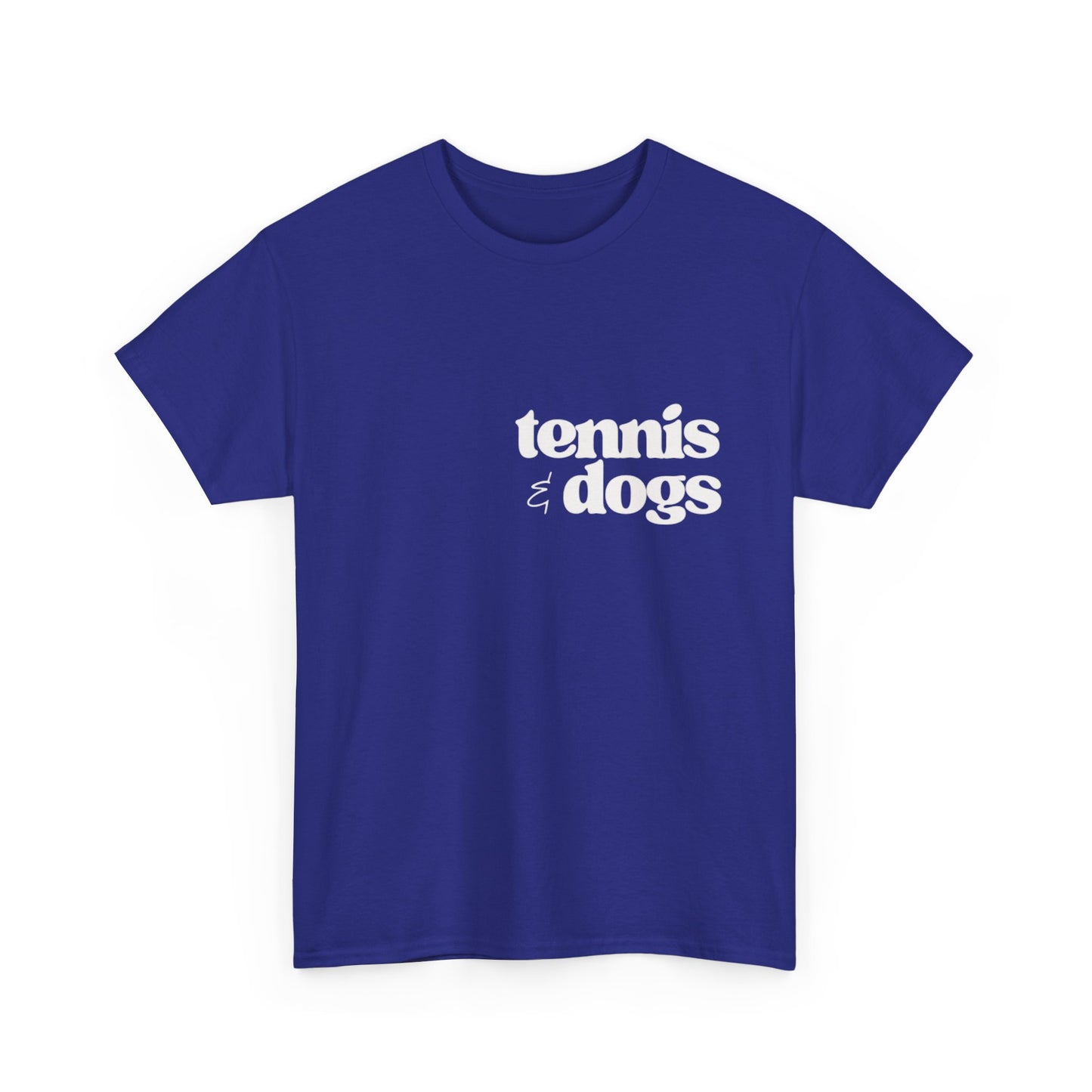 Tennis & Dogs | Unisex Cotton Shirt