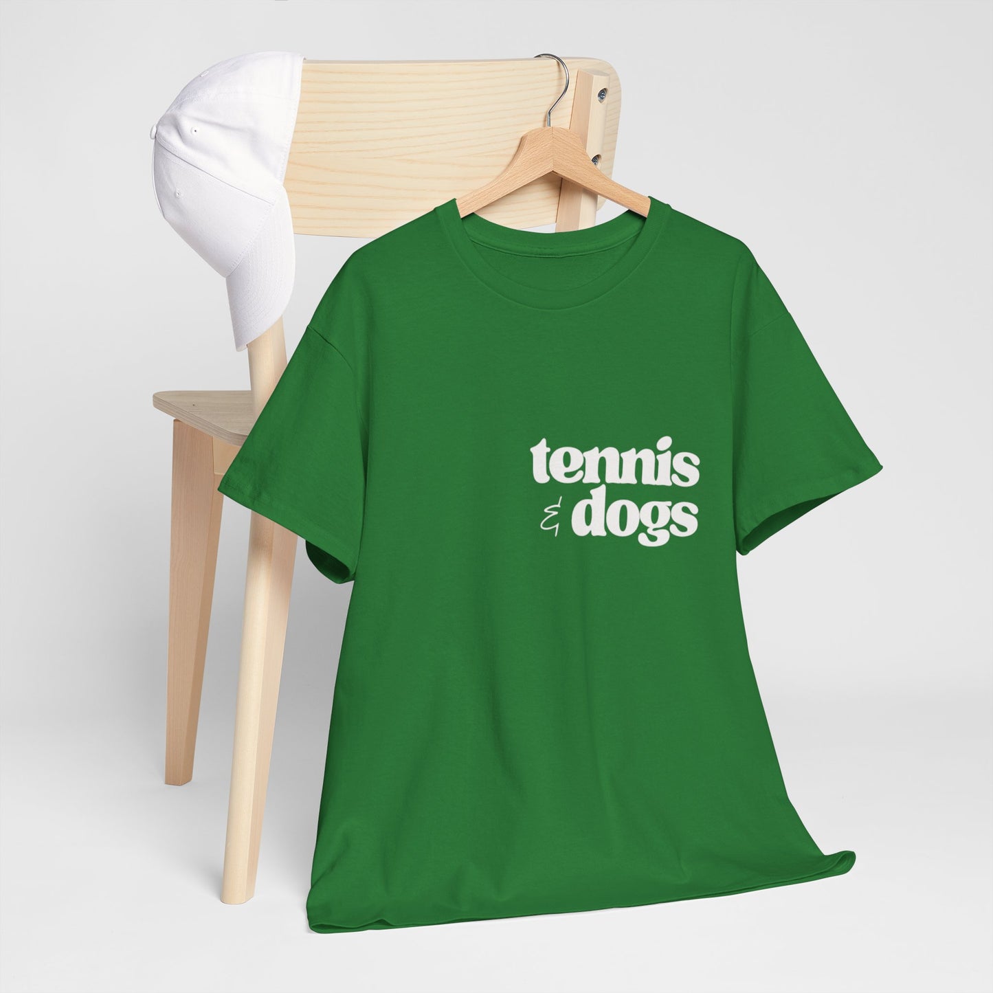 Tennis & Dogs | Unisex Cotton Shirt