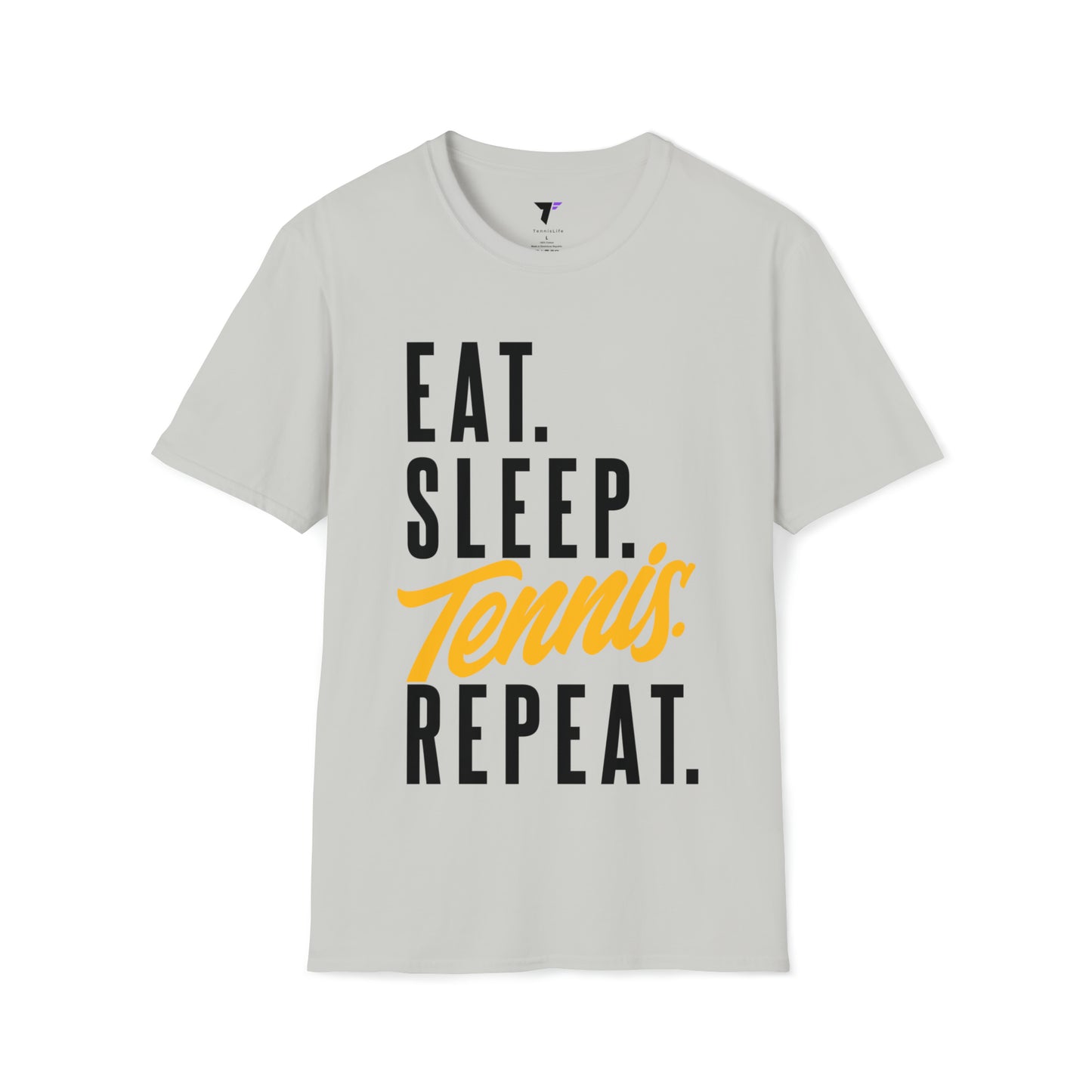 Eat. Sleep. Tennis. Repeat. - Ultra Soft Tee