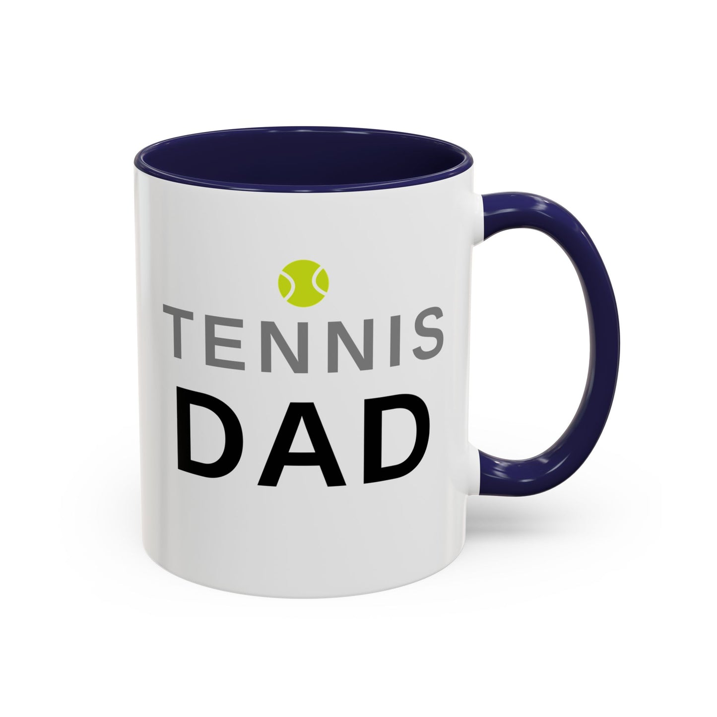 Tennis Dad Coffee Mug | Funny Tennis Accent Mug, Gift for Tennis Lover Dads, Father's Day Gift