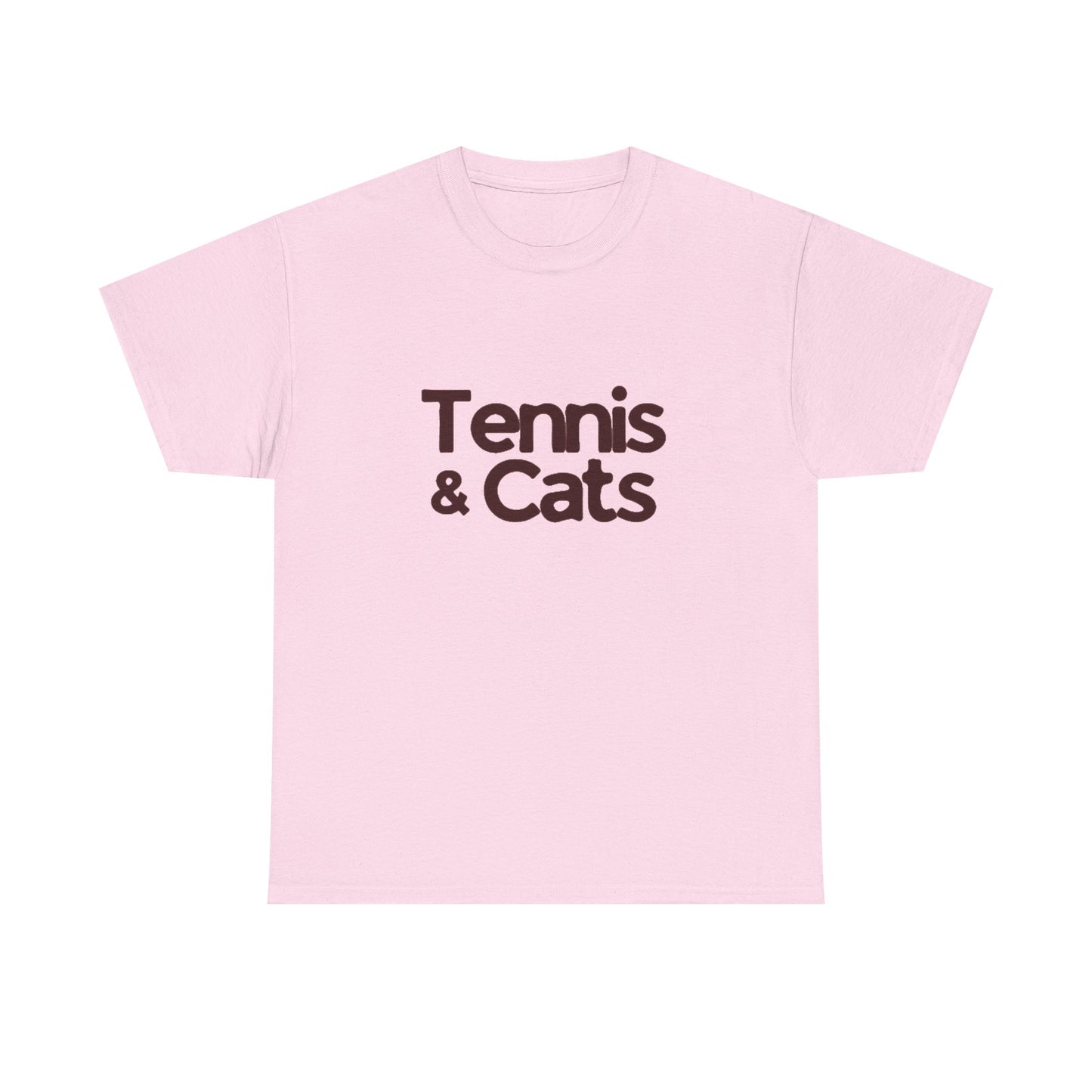 Tennis & Cats Shirt | Funny Tennis Cat Lover T-Shirt, Gift for Men Who Love Tennis and Cats