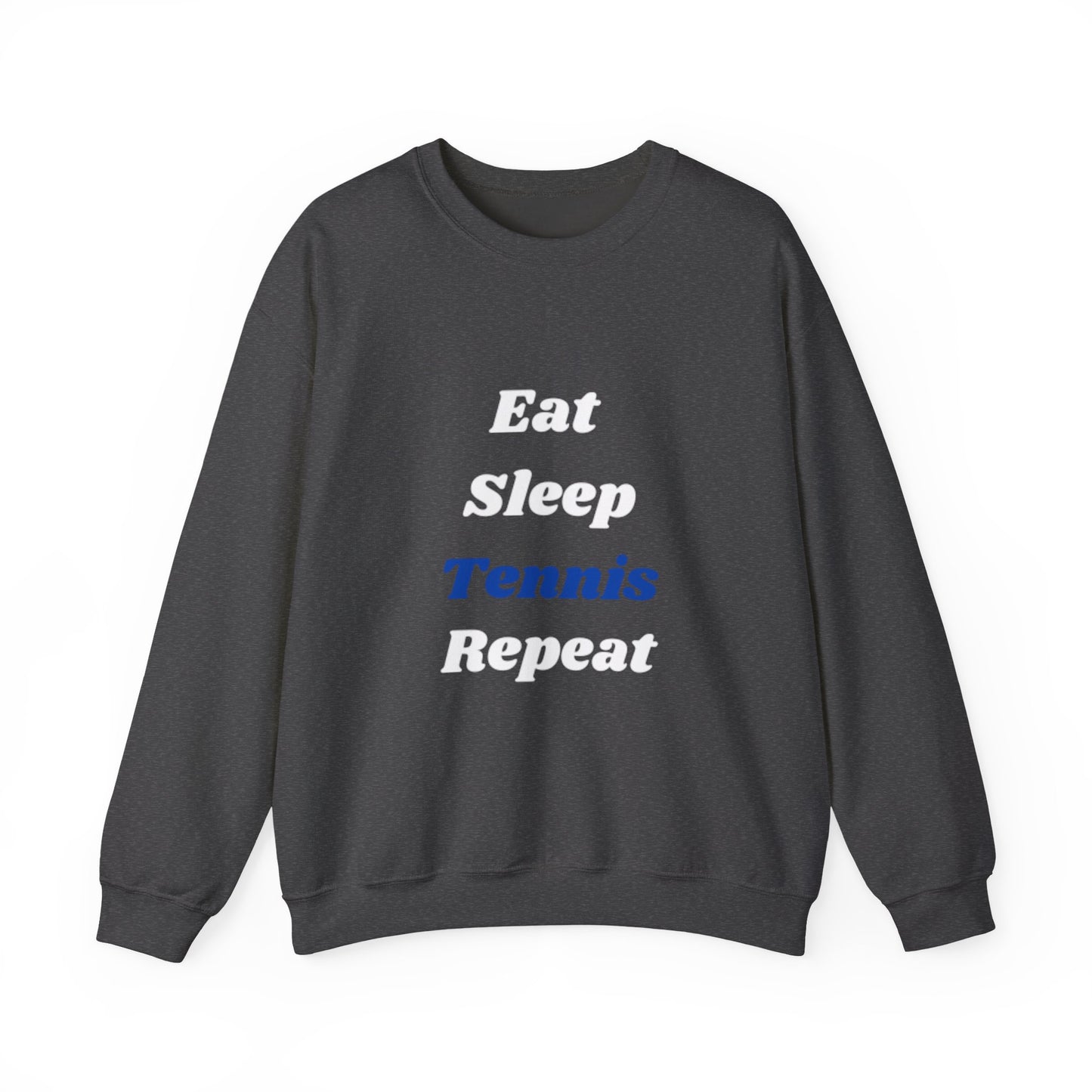 Eat-Sleep-Tennis-Repeat | Unisex Crewneck Sweatshirt