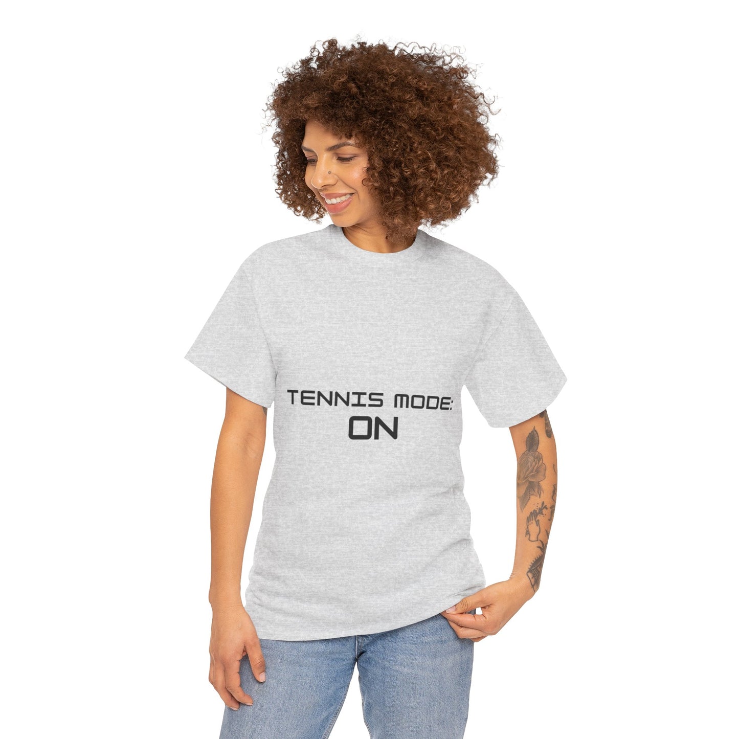 Tennis Mode: On | Unisex Cotton Shirt