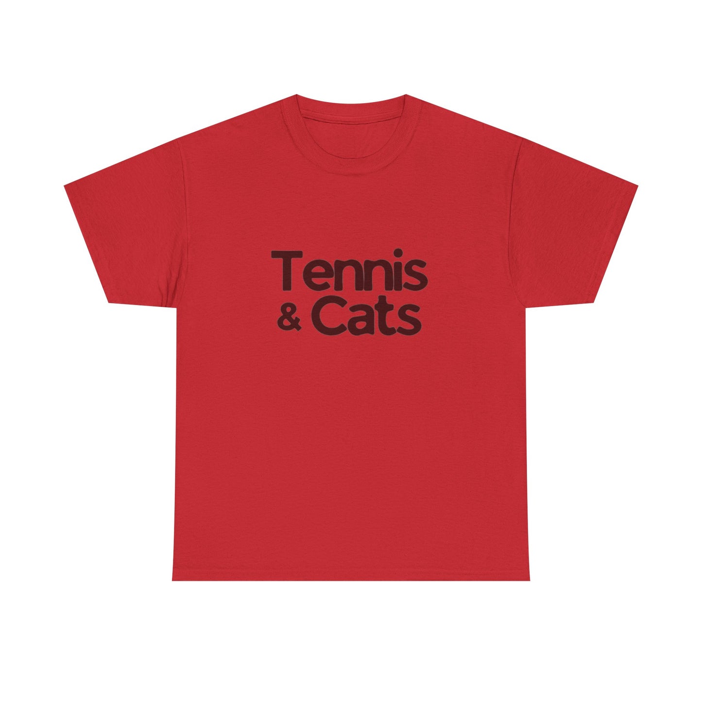 Tennis & Cats Shirt | Funny Tennis Cat Lover T-Shirt, Gift for Men Who Love Tennis and Cats