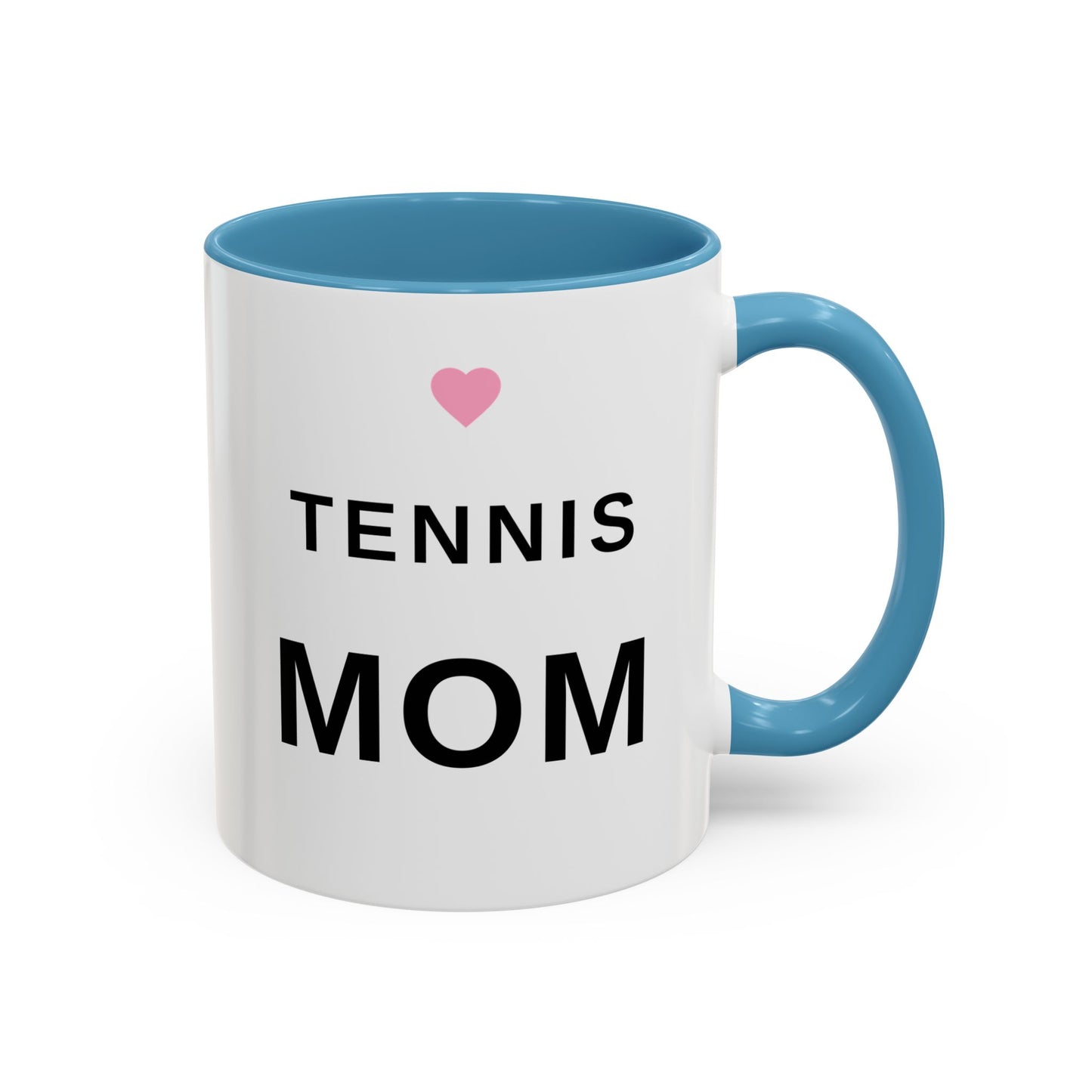 Tennis Mom Coffee Mug | Cute Tennis Accent Mug, Gift for Tennis Moms, Mother's Day Gift