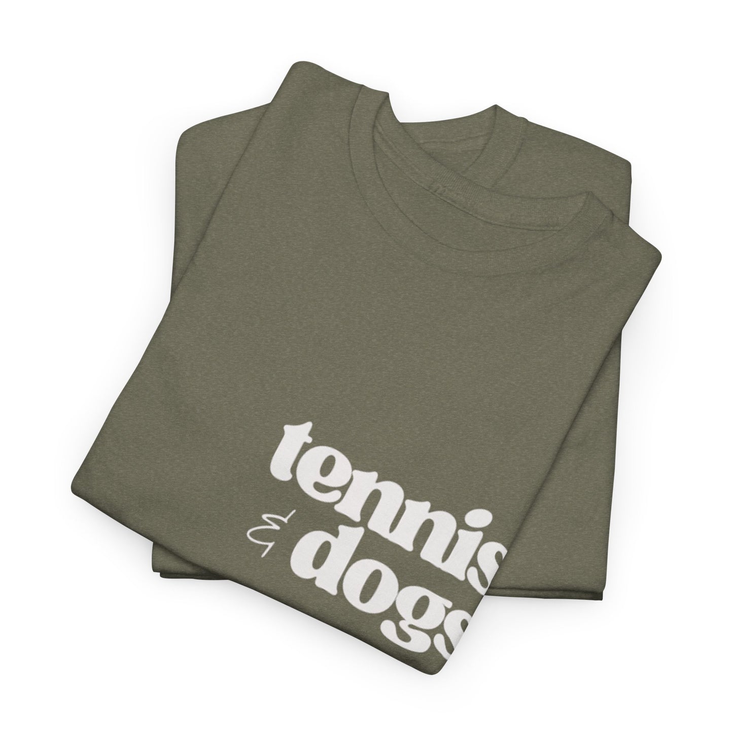 Tennis & Dogs | Unisex Cotton Shirt