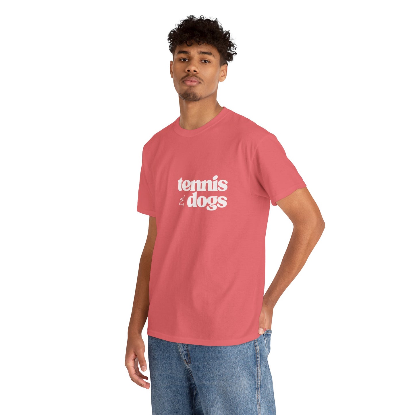 Tennis & Dogs | Unisex Cotton Shirt
