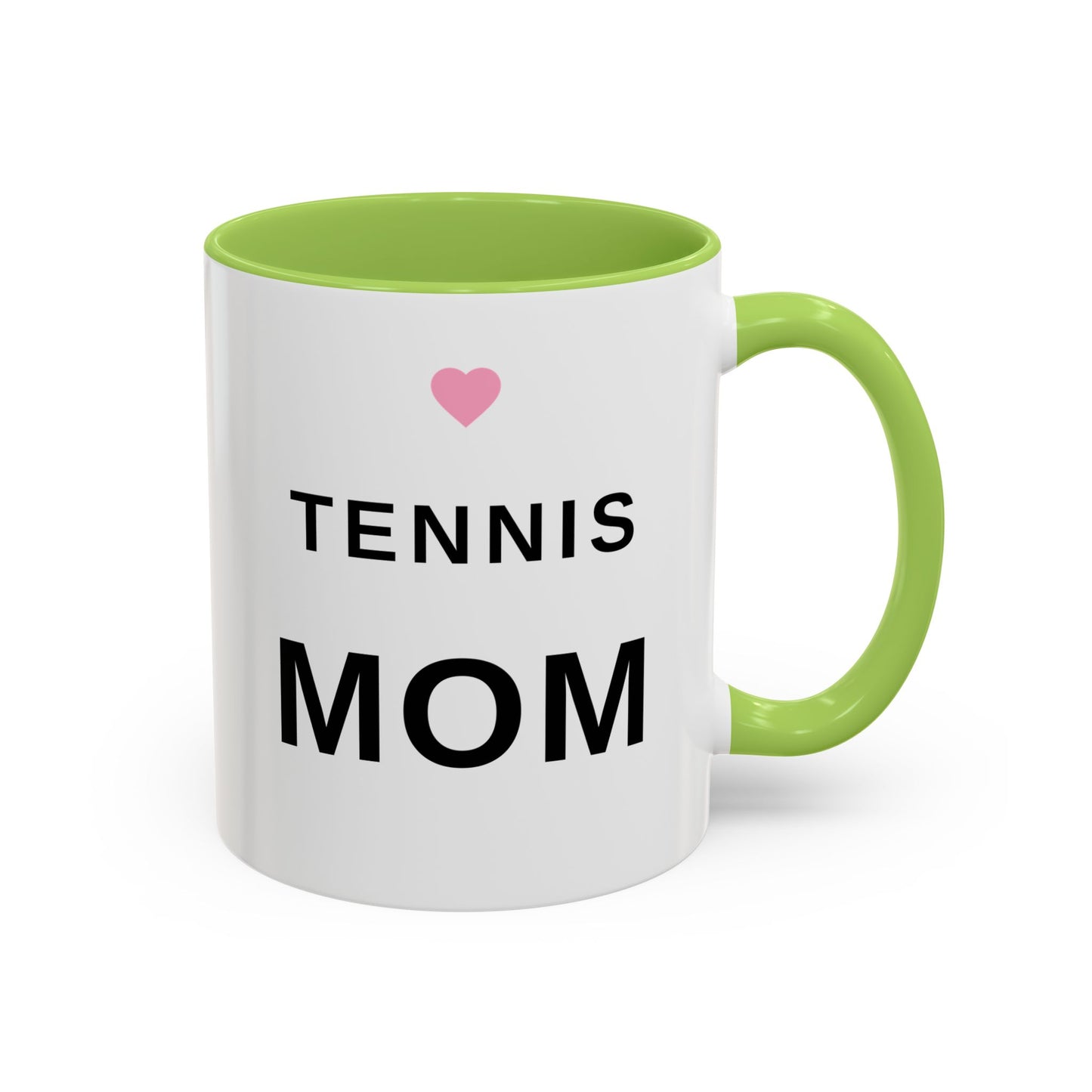 Tennis Mom Coffee Mug | Cute Tennis Accent Mug, Gift for Tennis Moms, Mother's Day Gift