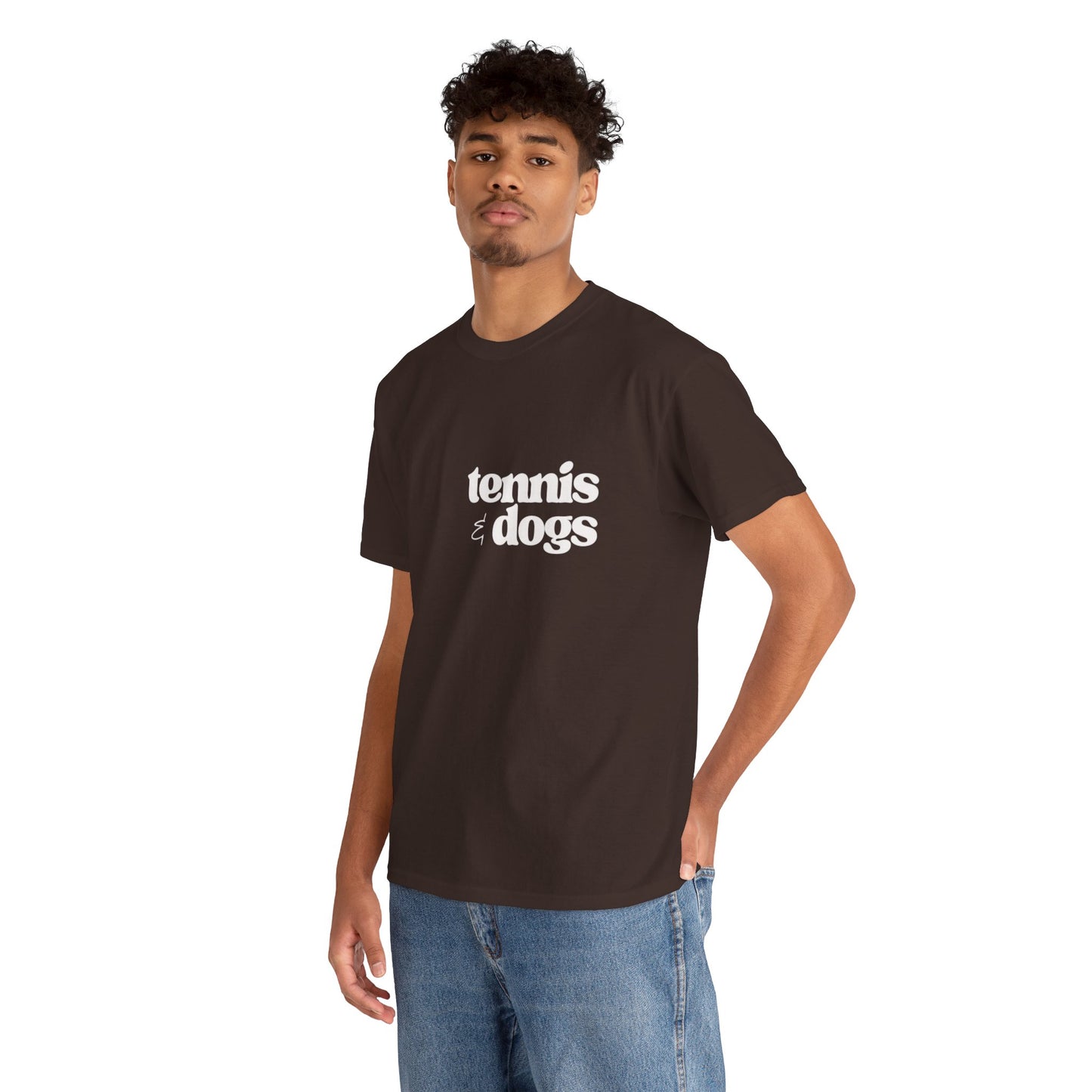 Tennis & Dogs | Unisex Cotton Shirt