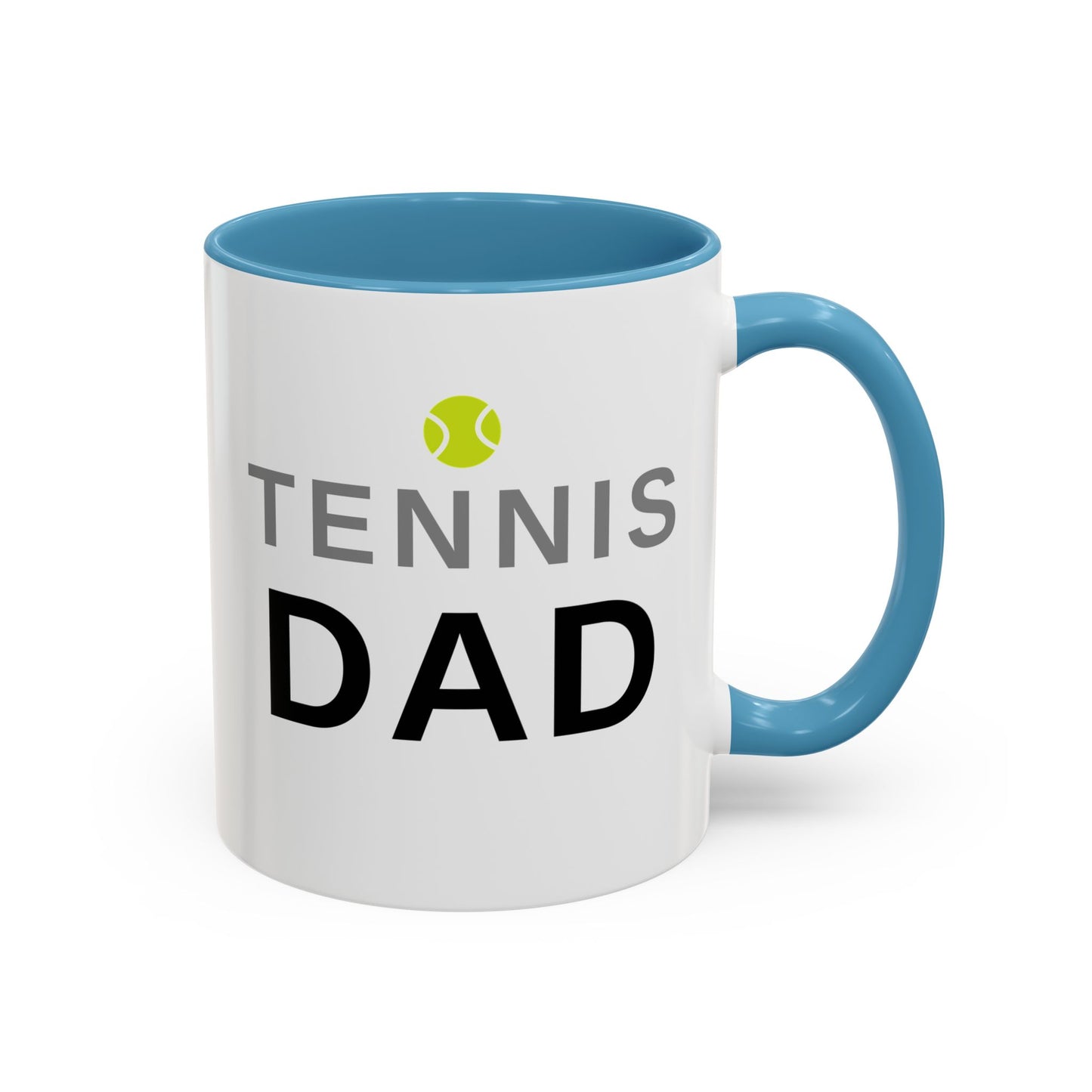 Tennis Dad Coffee Mug | Funny Tennis Accent Mug, Gift for Tennis Lover Dads, Father's Day Gift