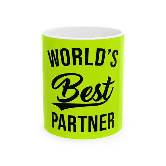 Ceramic Mug | World's Best Tennis Partner