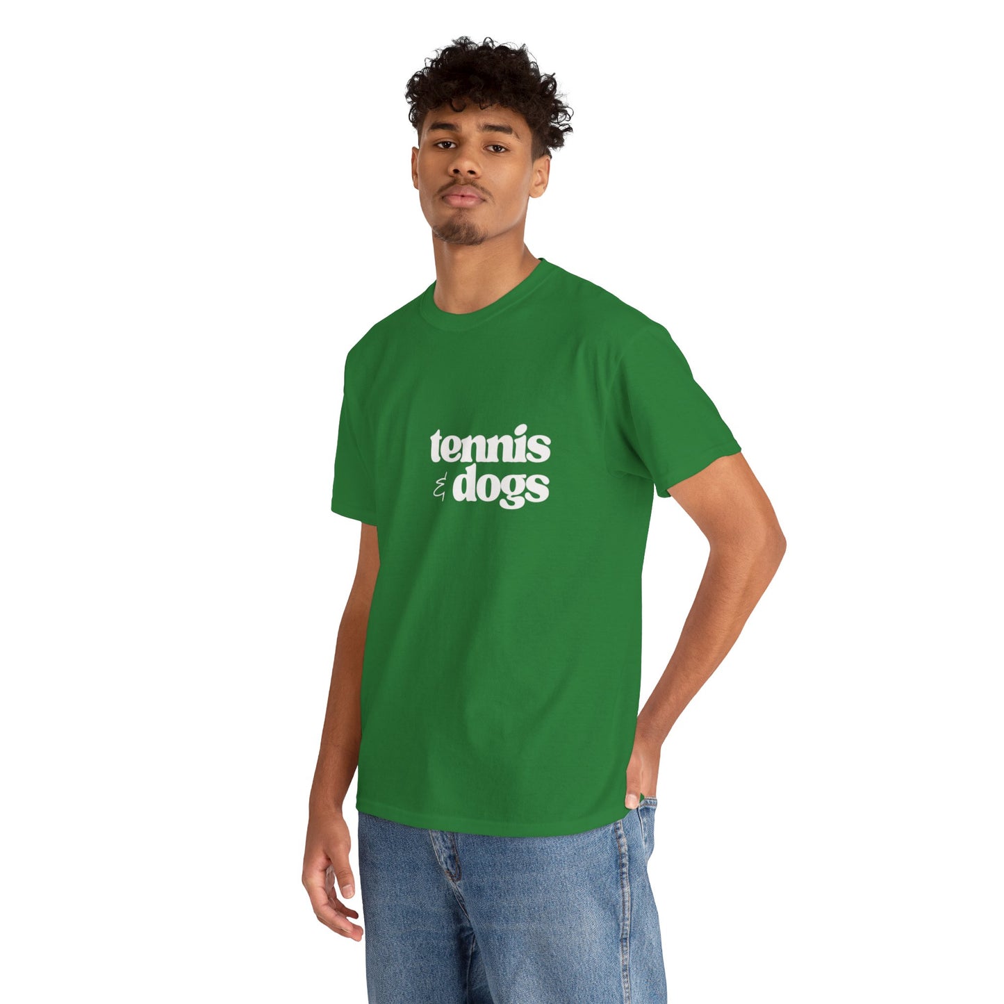 Tennis & Dogs | Unisex Cotton Shirt