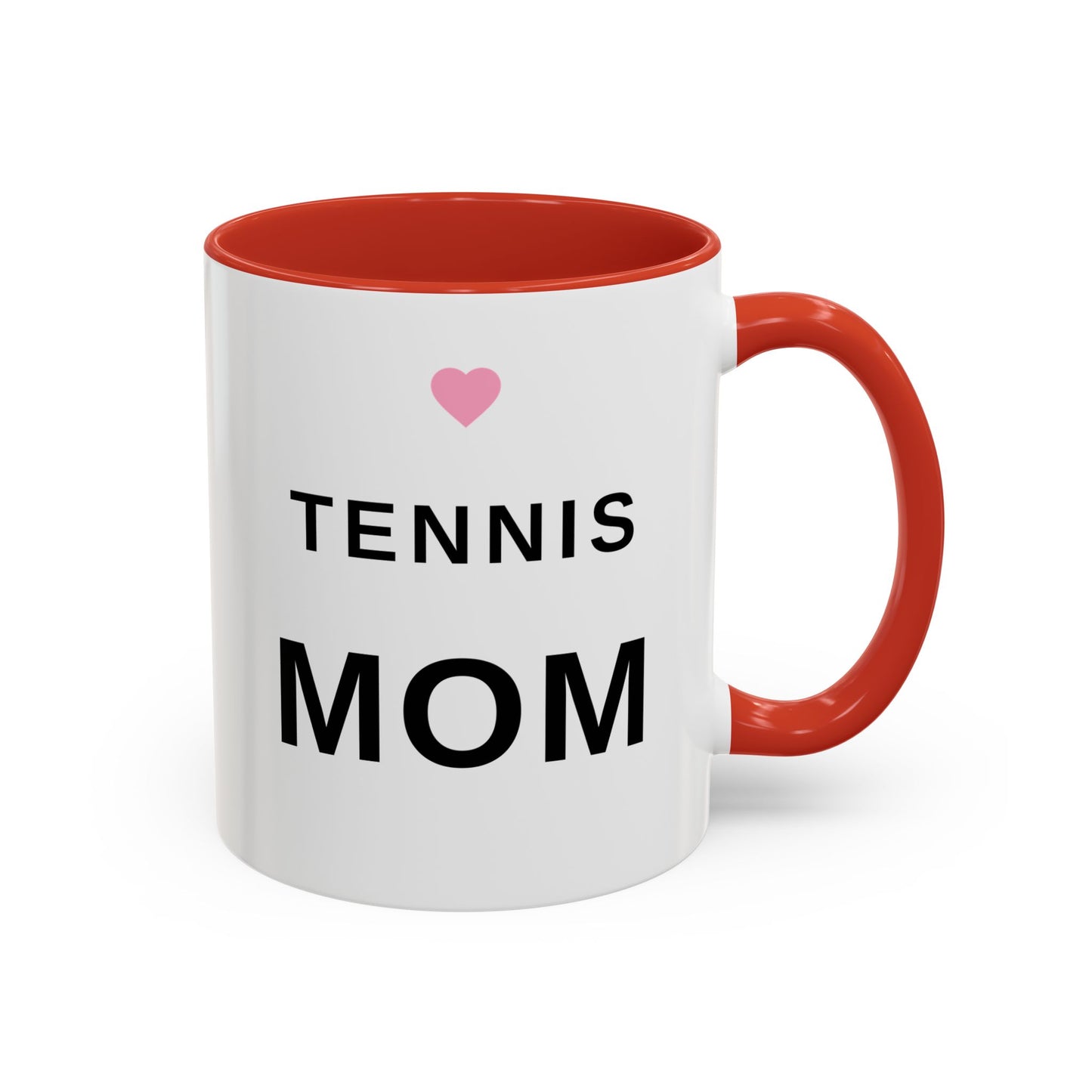 Tennis Mom Coffee Mug | Cute Tennis Accent Mug, Gift for Tennis Moms, Mother's Day Gift