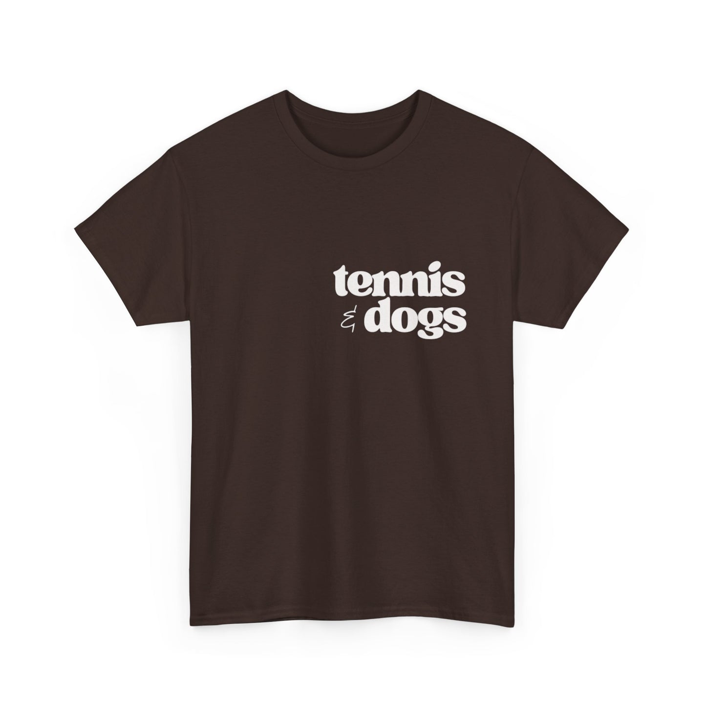 Tennis & Dogs | Unisex Cotton Shirt