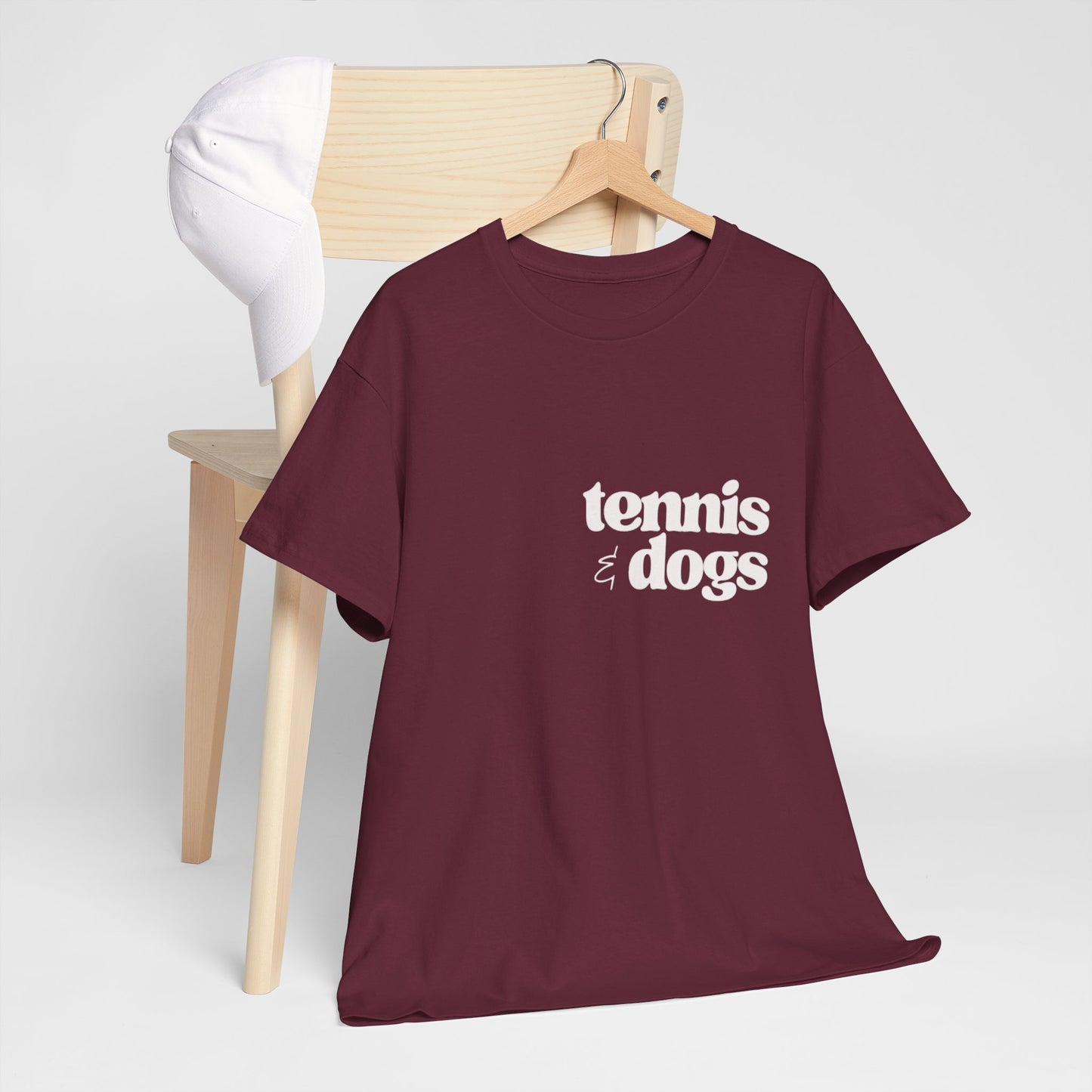 Tennis & Dogs | Unisex Cotton Shirt