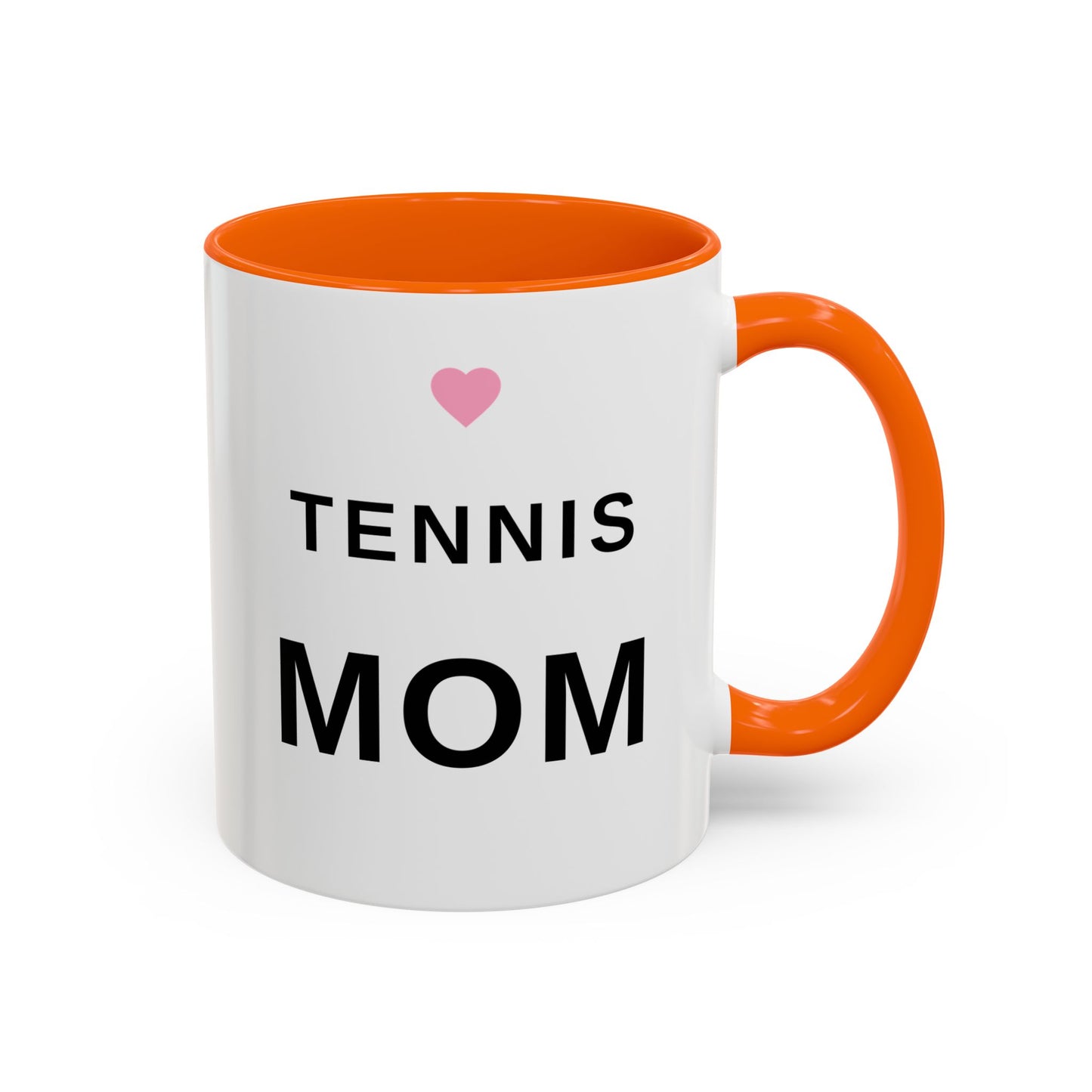Tennis Mom Coffee Mug | Cute Tennis Accent Mug, Gift for Tennis Moms, Mother's Day Gift