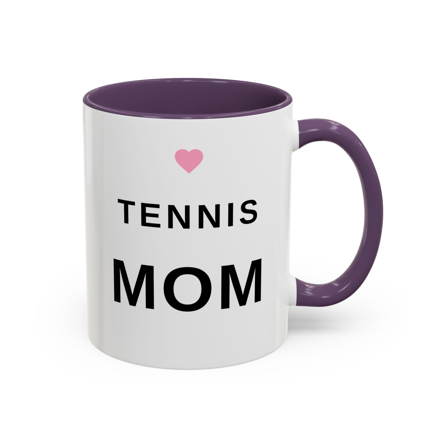 Tennis Mom Coffee Mug | Cute Tennis Accent Mug, Gift for Tennis Moms, Mother's Day Gift