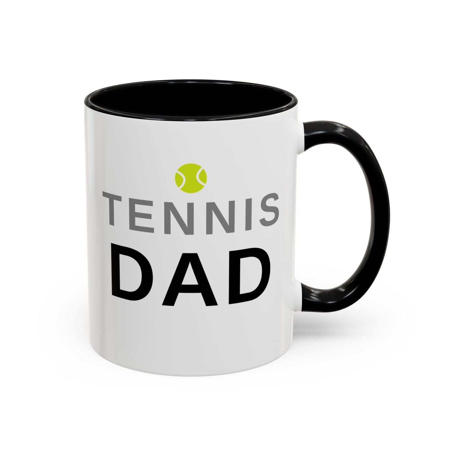Tennis Dad Coffee Mug | Funny Tennis Accent Mug, Gift for Tennis Lover Dads, Father's Day Gift