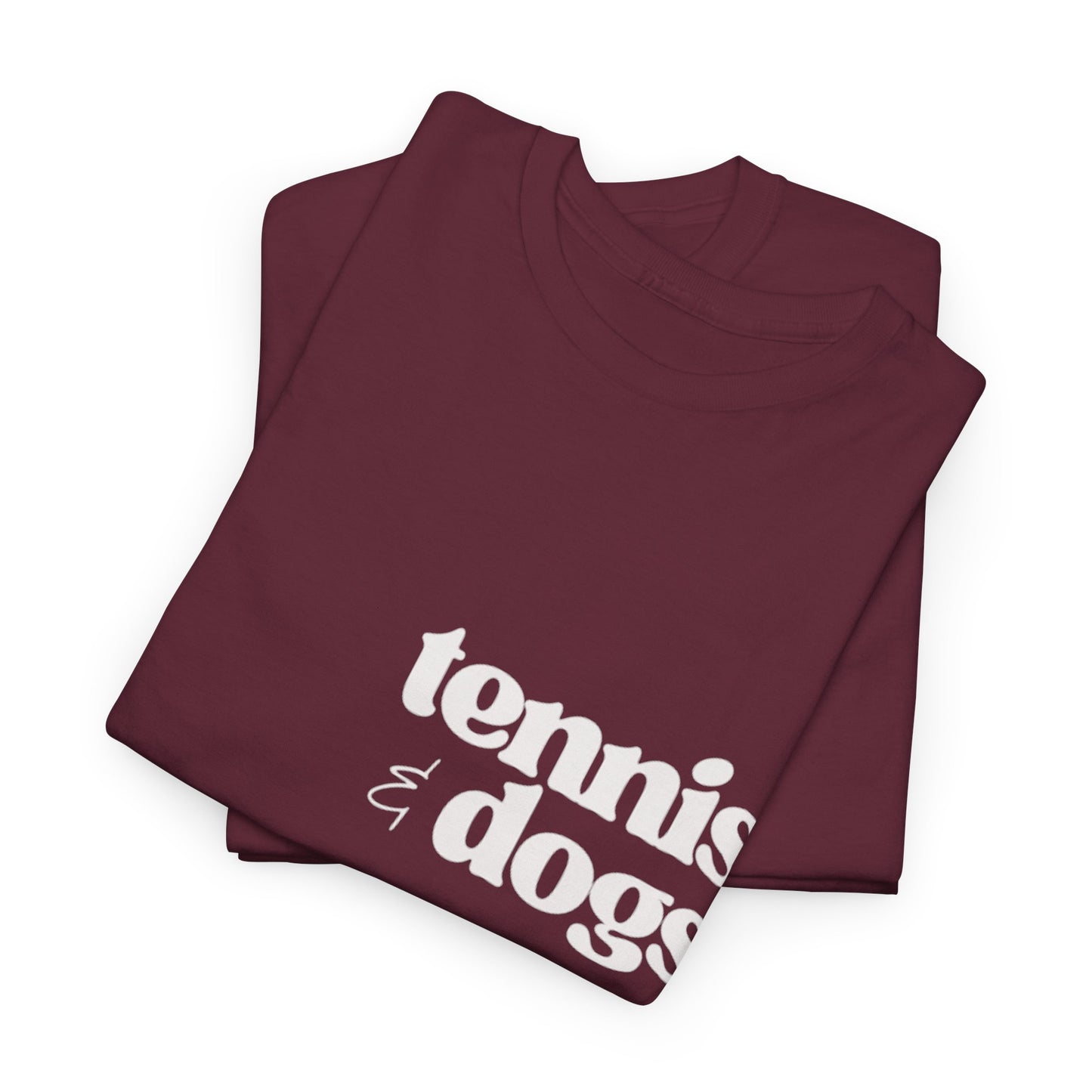 Tennis & Dogs | Unisex Cotton Shirt