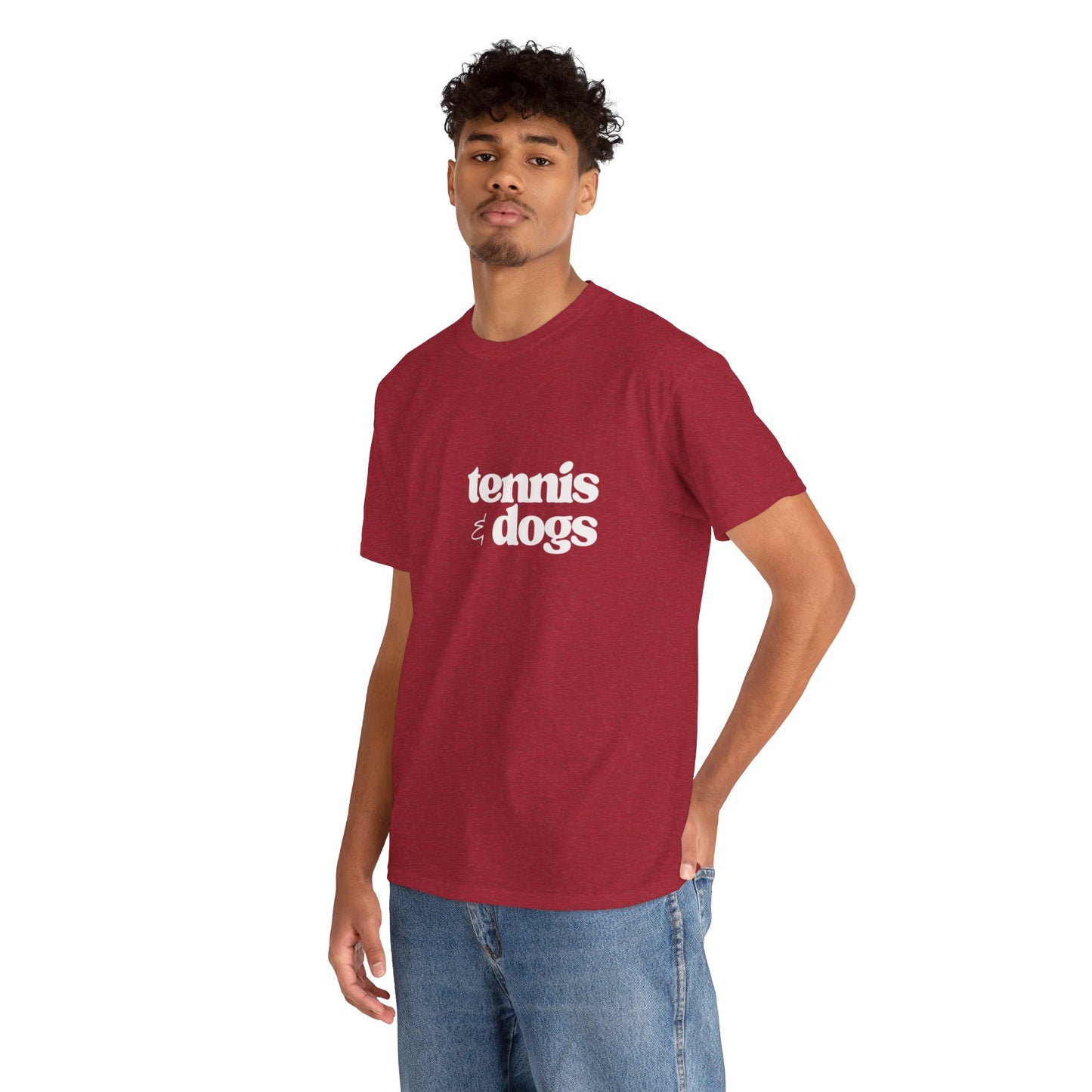 Tennis & Dogs | Unisex Cotton Shirt