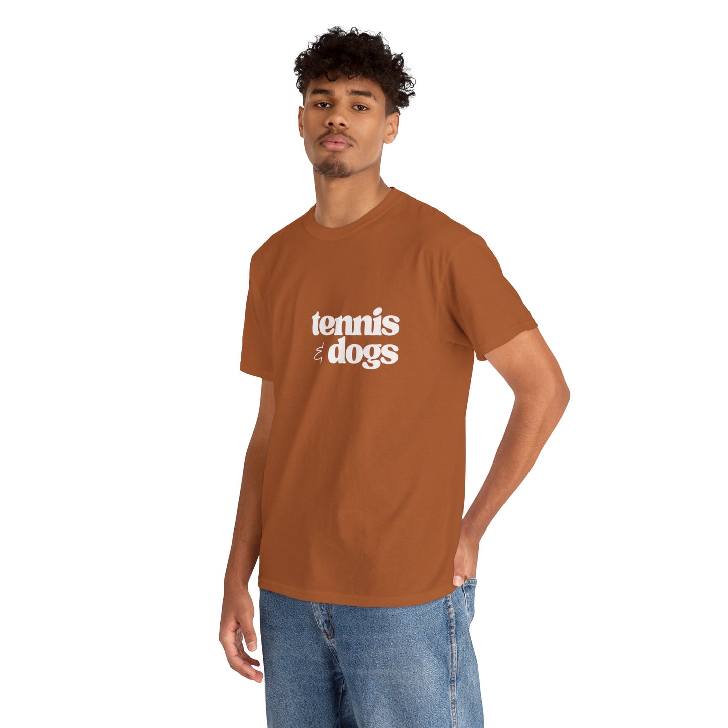 Tennis & Dogs | Unisex Cotton Shirt