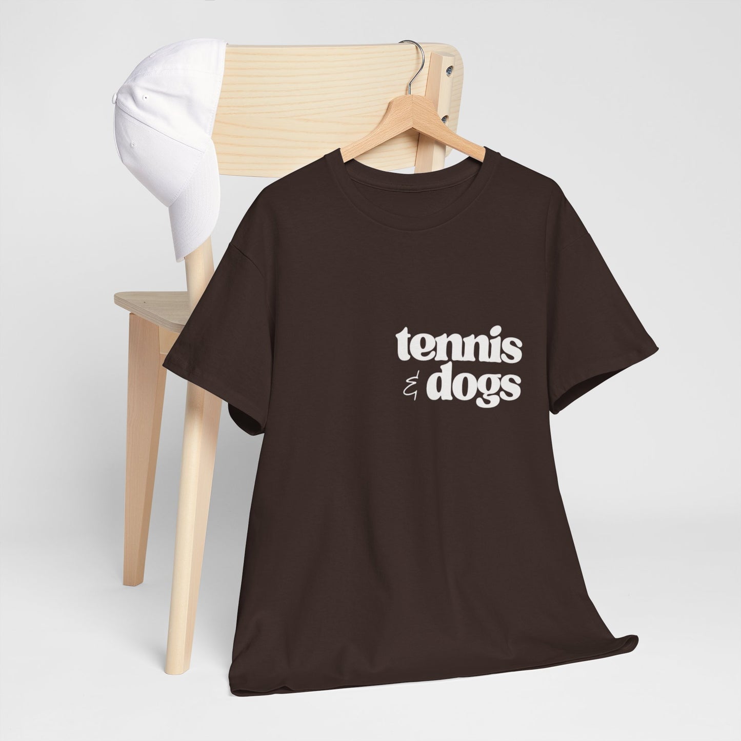 Tennis & Dogs | Unisex Cotton Shirt