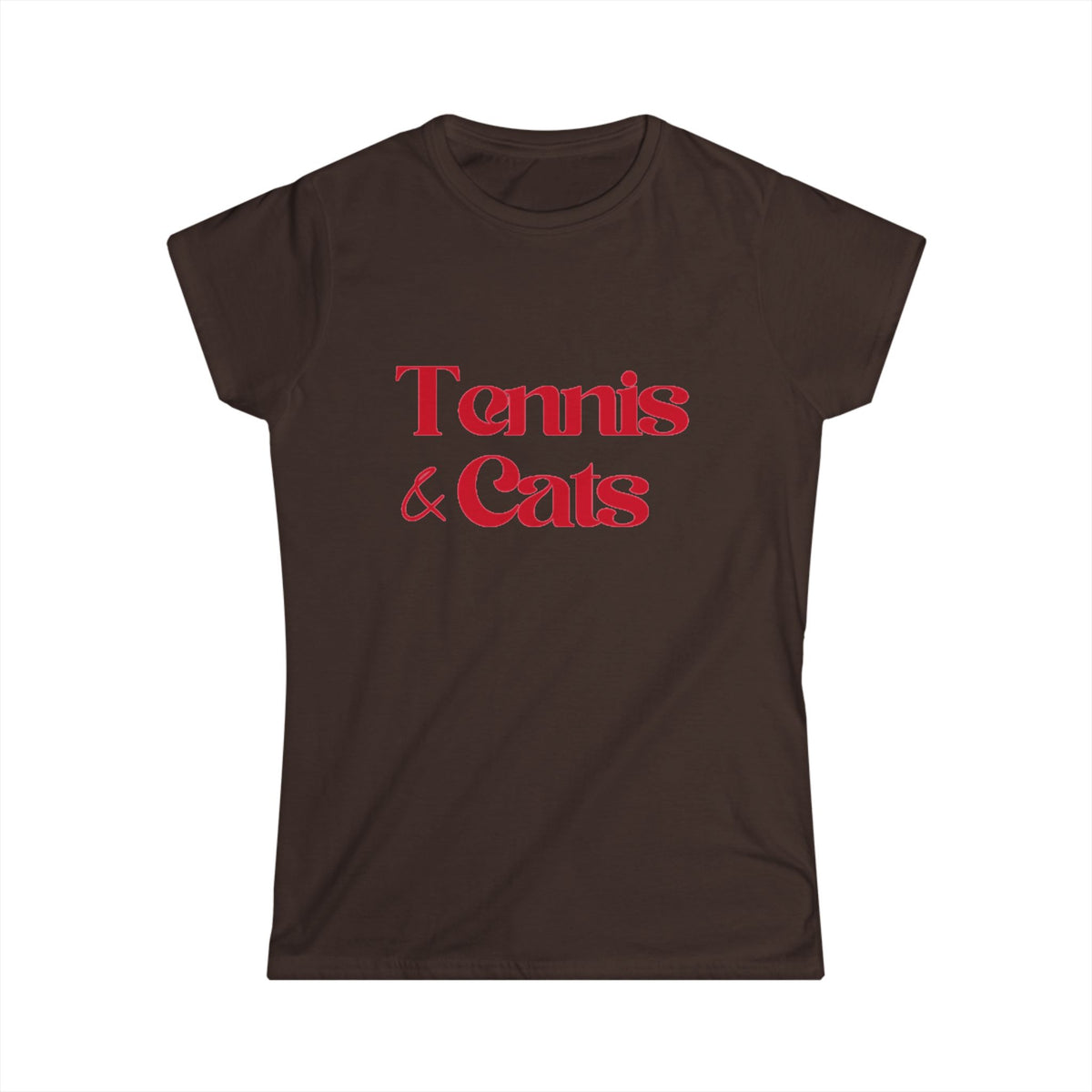Tennis & Cats Shirt | Funny Tennis Cat Lover T-Shirt, Gift for Women Who Love Tennis and Cats