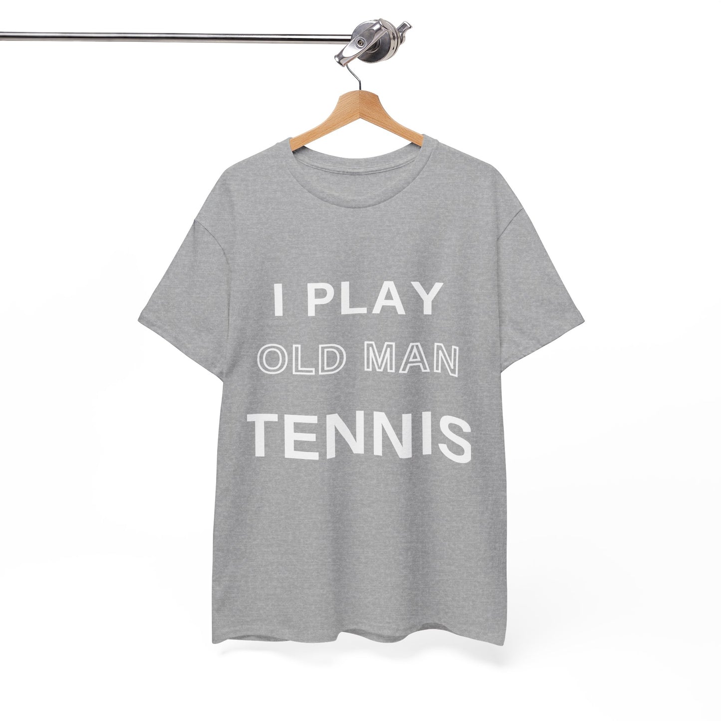 Old Man Tennis Shirt | Funny "I Play Old Man Tennis" T-Shirt, Gift for Tennis Dads and Grandpas