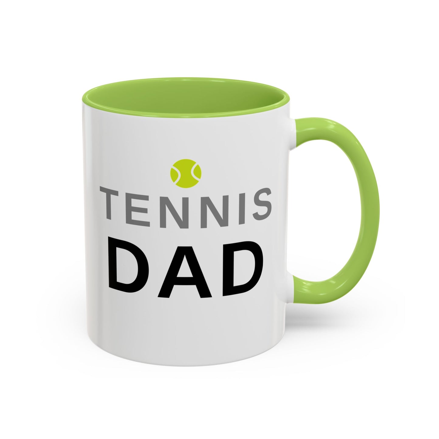 Tennis Dad Coffee Mug | Funny Tennis Accent Mug, Gift for Tennis Lover Dads, Father's Day Gift