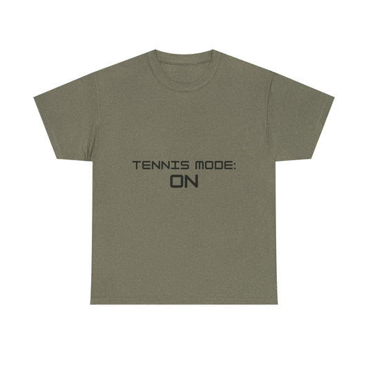 Tennis Mode: On | Unisex Cotton Shirt