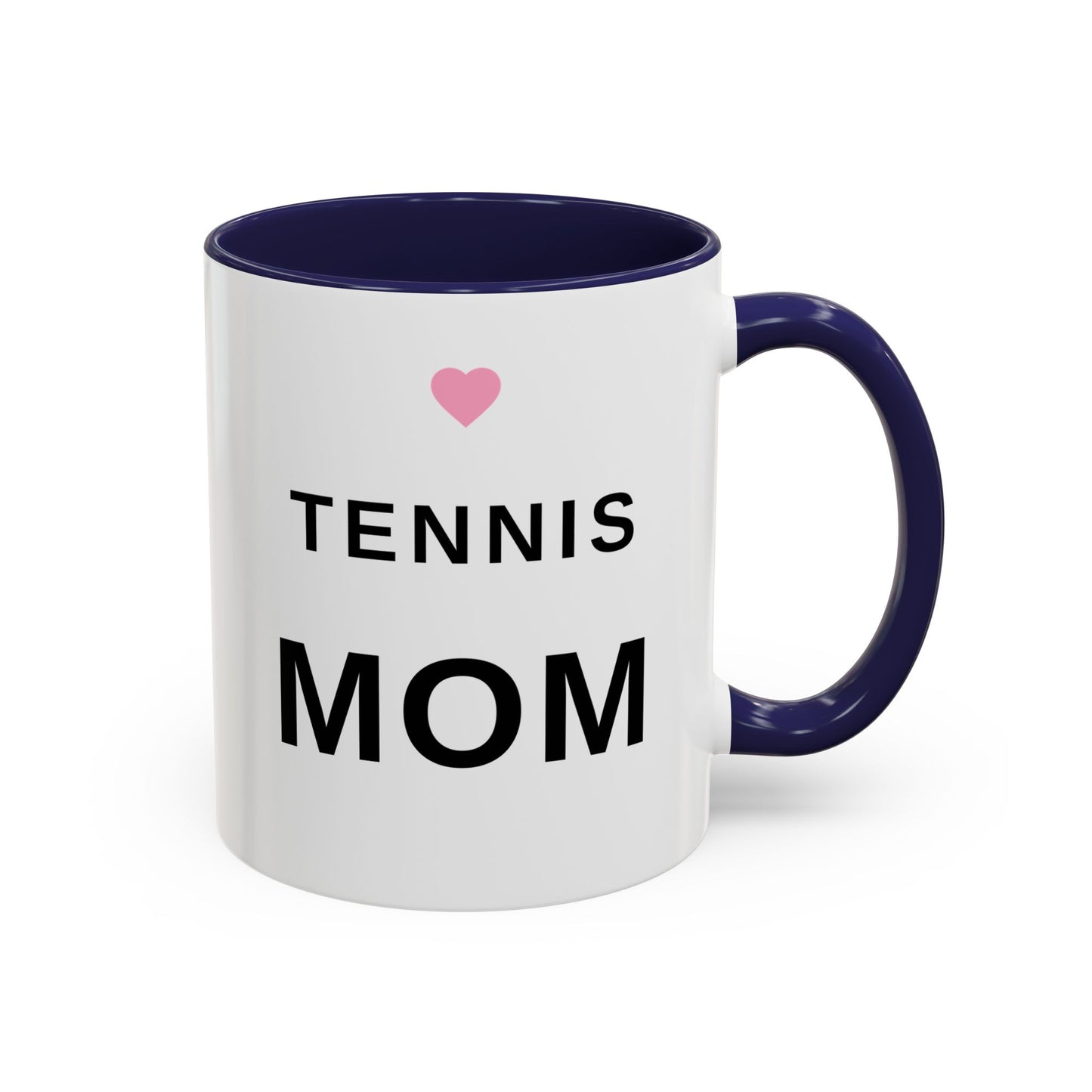 Tennis Mom Coffee Mug | Cute Tennis Accent Mug, Gift for Tennis Moms, Mother's Day Gift