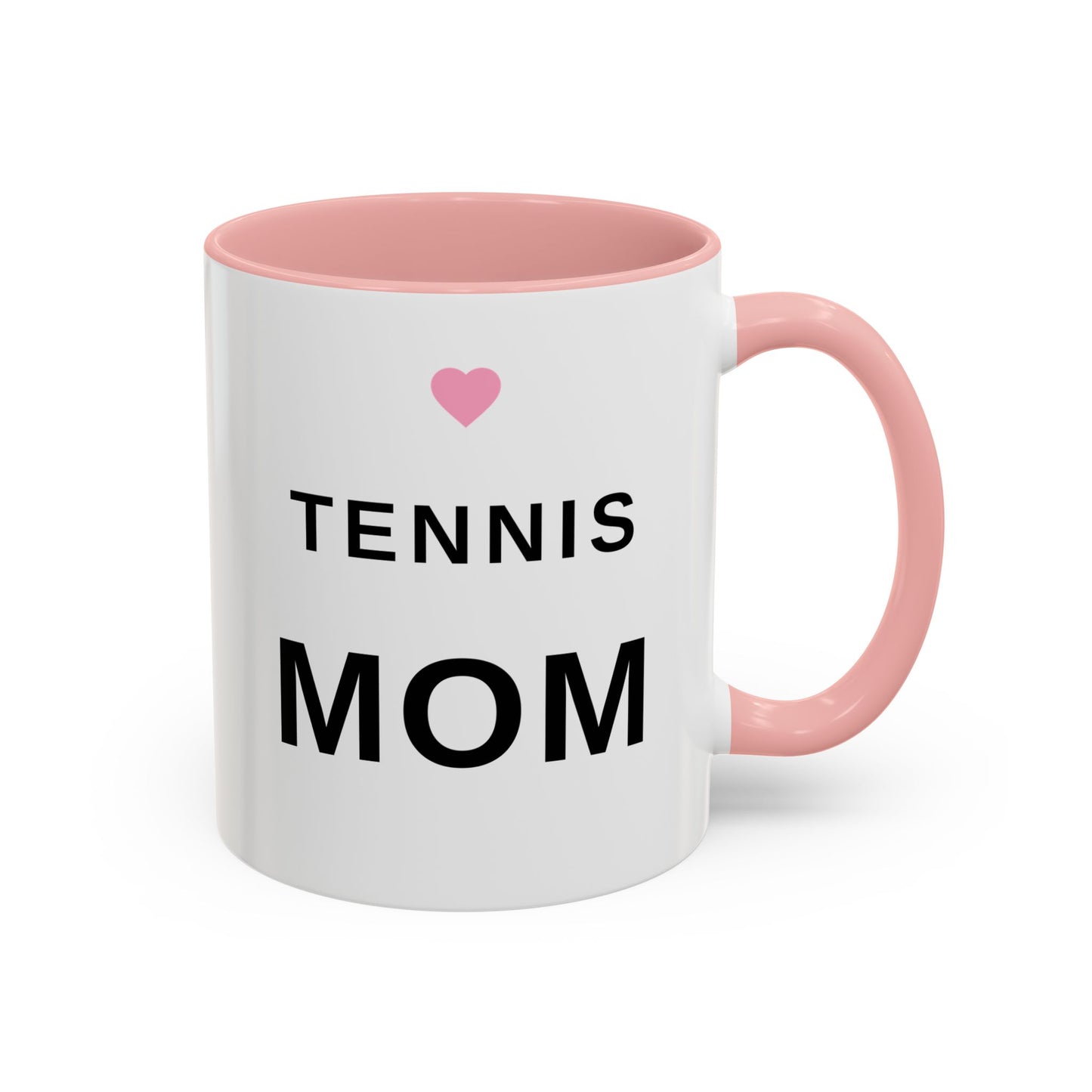 Tennis Mom Coffee Mug | Cute Tennis Accent Mug, Gift for Tennis Moms, Mother's Day Gift