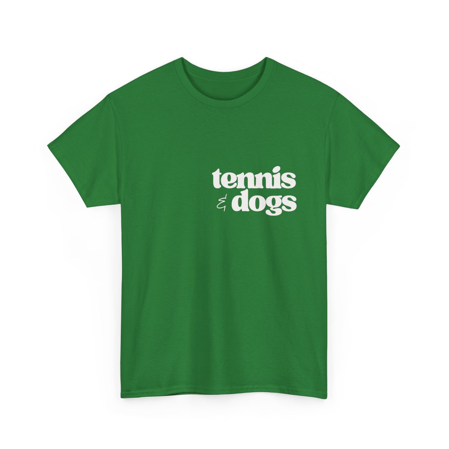 Tennis & Dogs | Unisex Cotton Shirt