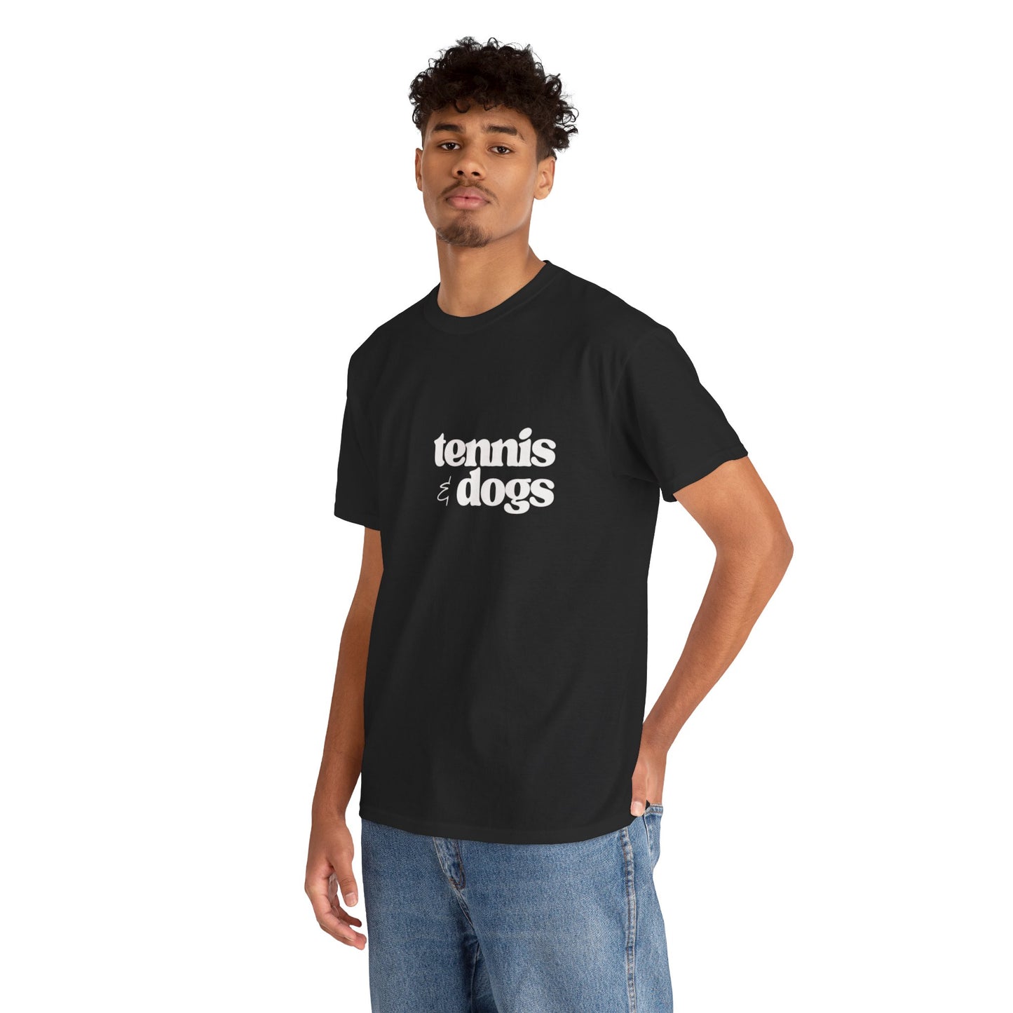 Tennis & Dogs | Unisex Cotton Shirt