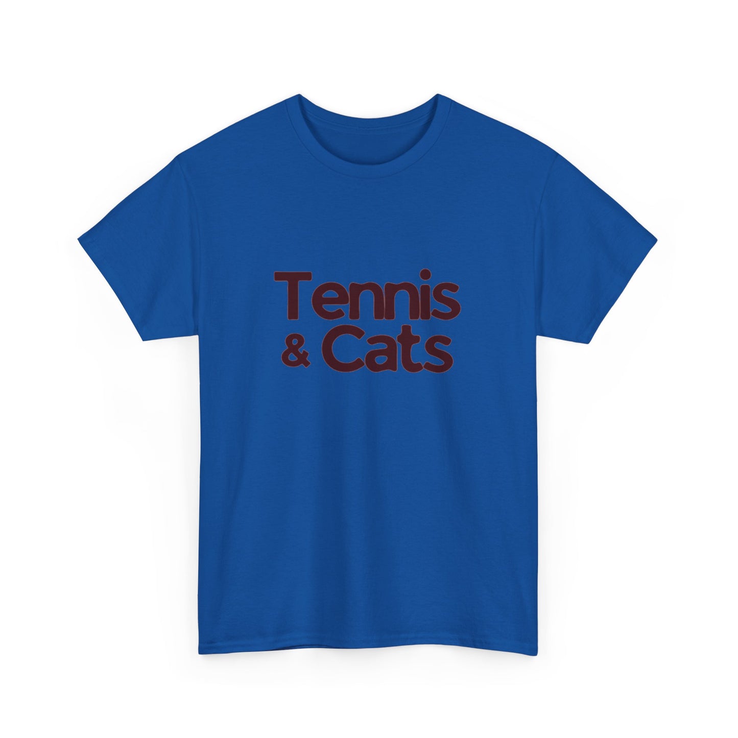 Tennis & Cats Shirt | Funny Tennis Cat Lover T-Shirt, Gift for Men Who Love Tennis and Cats