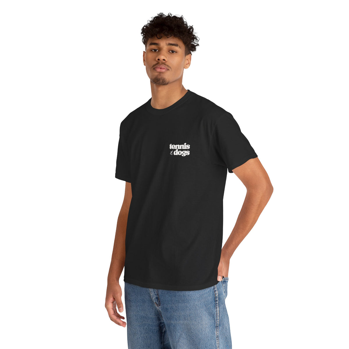 Tennis & Dogs Shirt | Unisex Tennis Dog Lover T-Shirt, Gift for Tennis Players Who Love Dogs